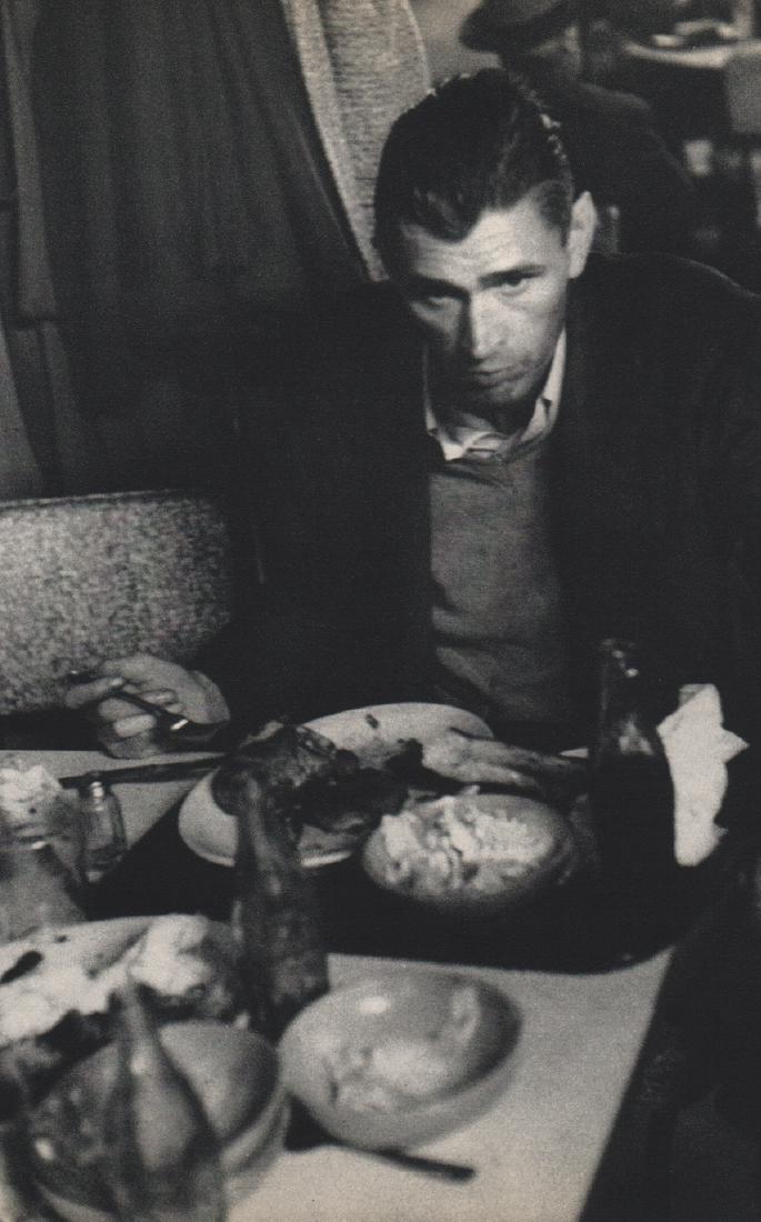 ROBERT FRANK - San Francisco: Artist: ROBERT FRANK Print Title: San Francisco Medium: Sheet-fed Gravure Printing Date: 1958 Printed in France Image Size: 4.25 x 7.75 inches Robert Frank (b. 1924) is an American photographer and do