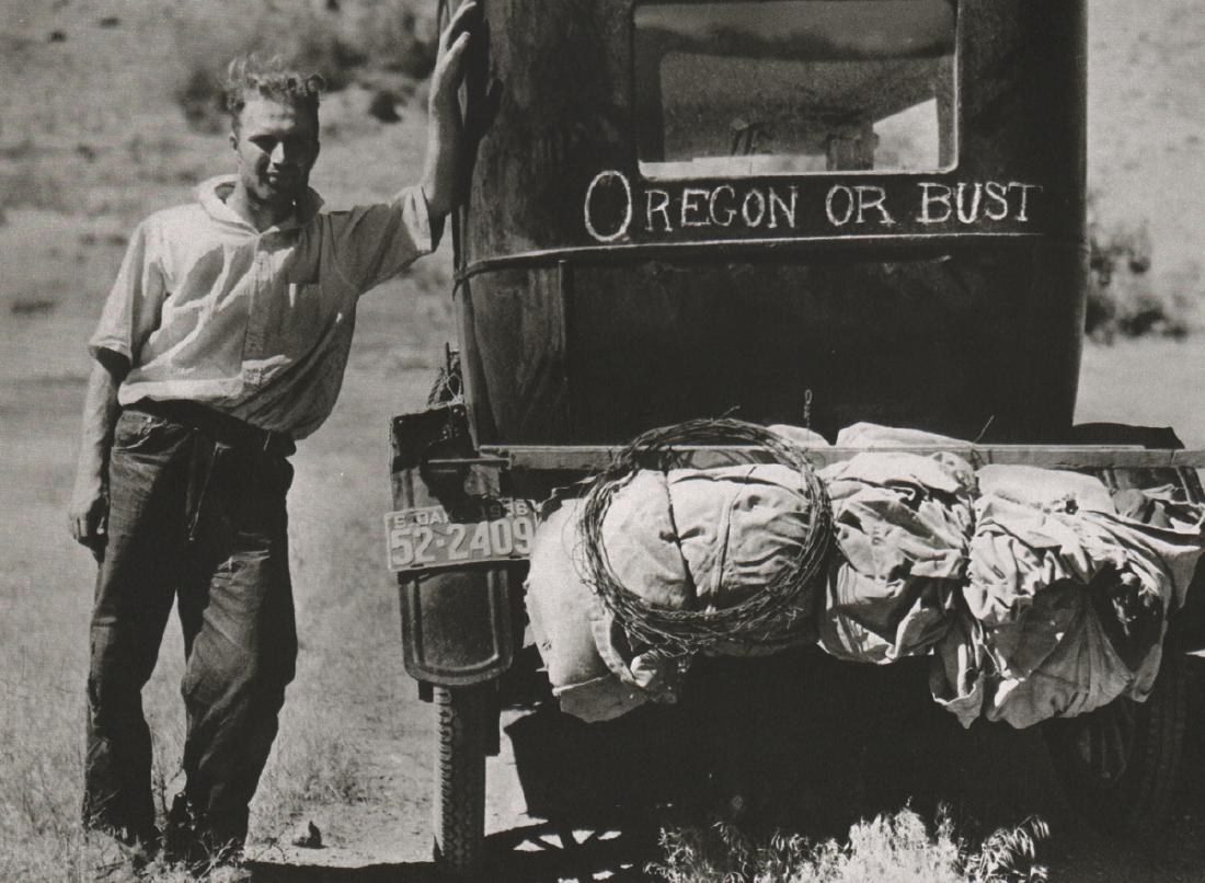 ARTHUR ROTHSTEIN - Montana, 1936: Artist: ARTHUR ROTHSTEIN Print Title: Montana, 1936 Medium: Sheet-fed Gravure Printing Date: 1988 Printed in Spain Image Size Approx. 8 X 6 inches Arthur Rothstein (1915-1985) was an American photogra