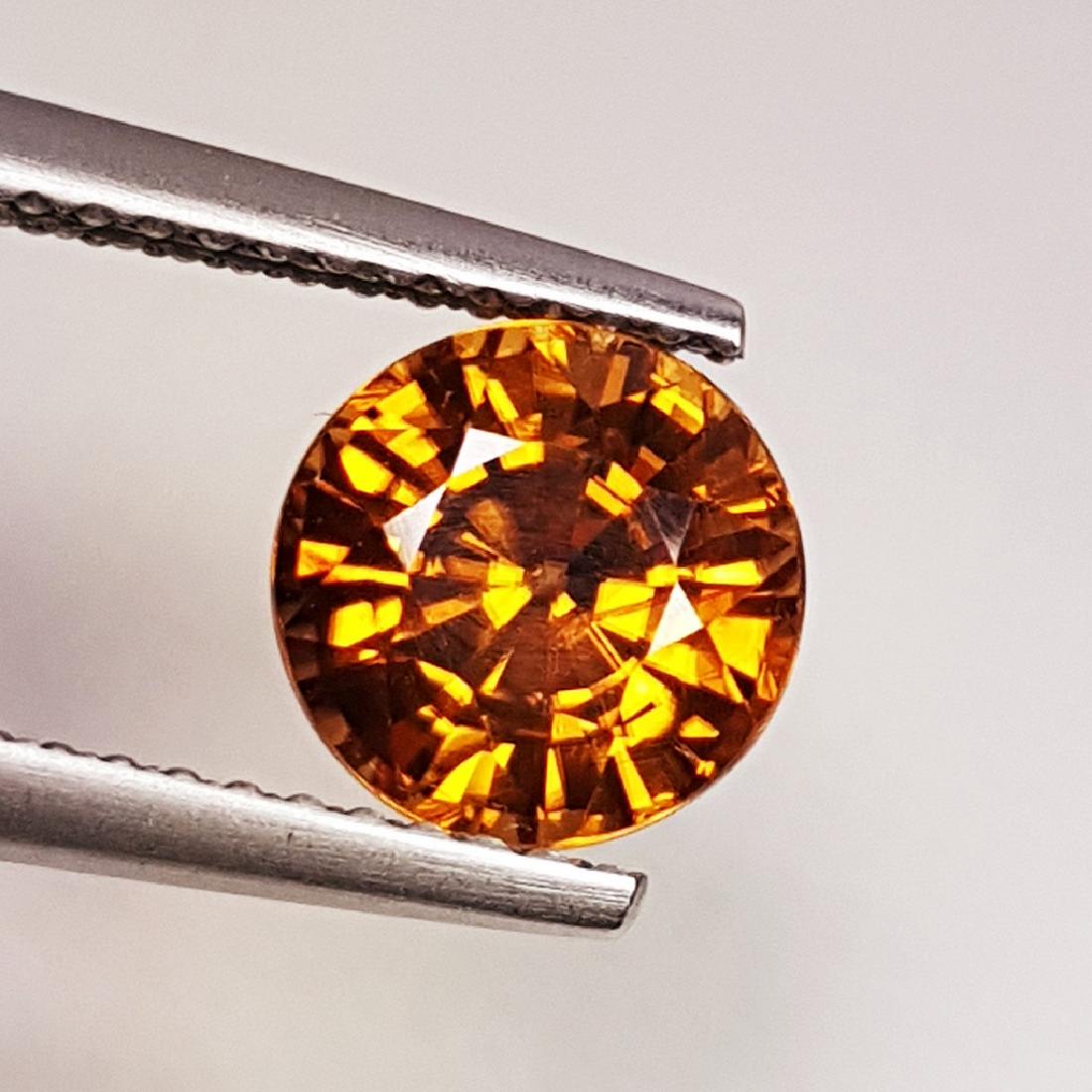 Zircon - 2.75 Carat Loose: Item: Zircon - 2.75 ct Loose gemstone Color/Clarity: VVS Carat Weight: 2.75 Size (mm): 7.40 x 7.40 x 5.20 Round - Cambodia No Reserve: This lot starts at $1 and has no reserve as a courtesy so that co