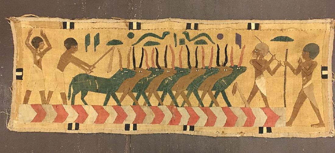 Antique Tapestry Rug 4.2x1.6 (1 of 4)