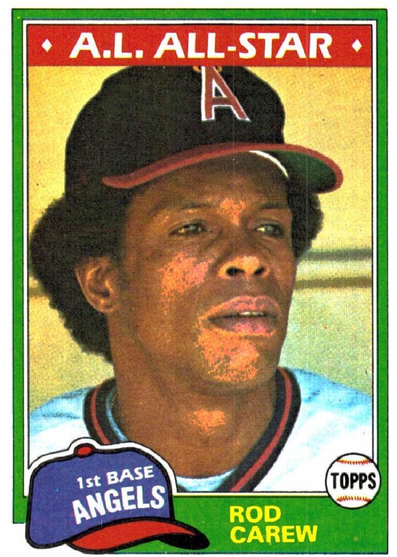 1981 Topps Rod Carew (1 of 2)
