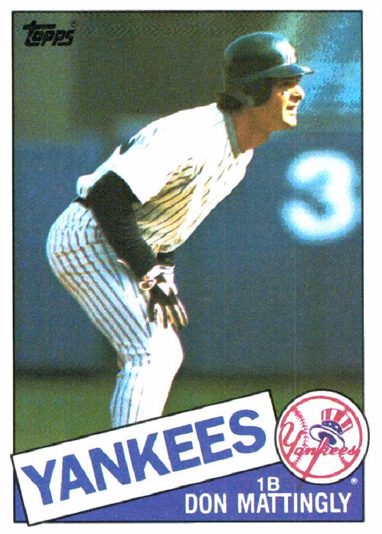 1985 Topps Don Mattingly (1 of 2)