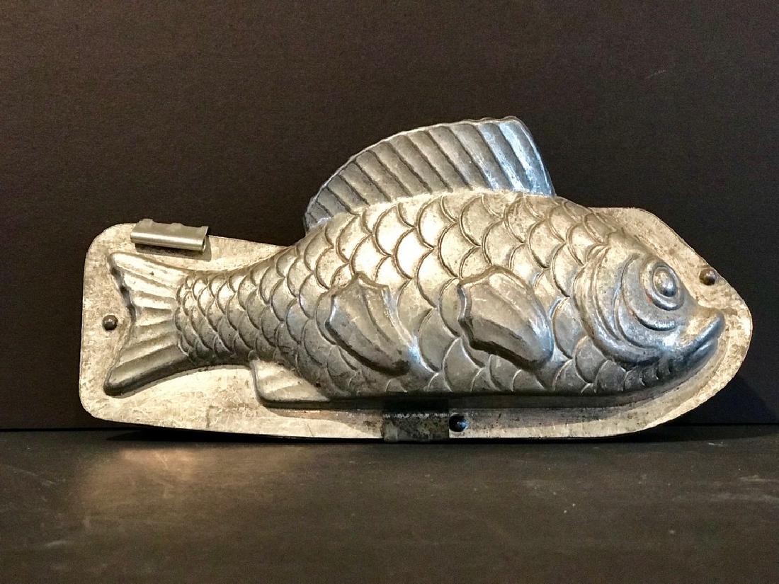 Fish Chocolate Mold, Early 20th Century (1 of 6)
