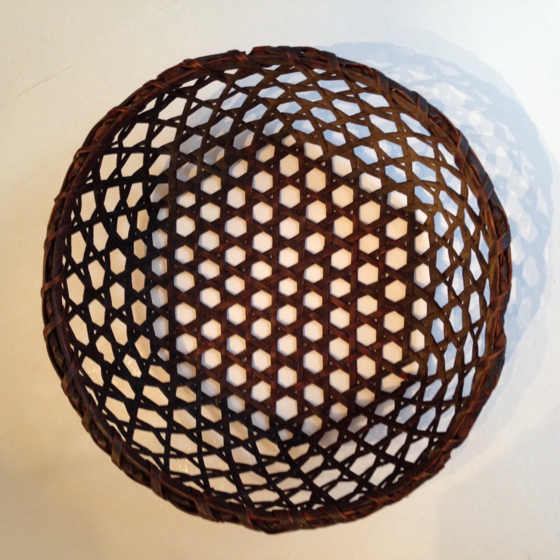 19th Century Cheese Basket (1 of 2)