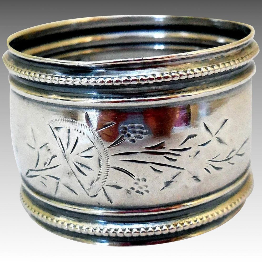 Antique Sterling Silver Napkin Ring