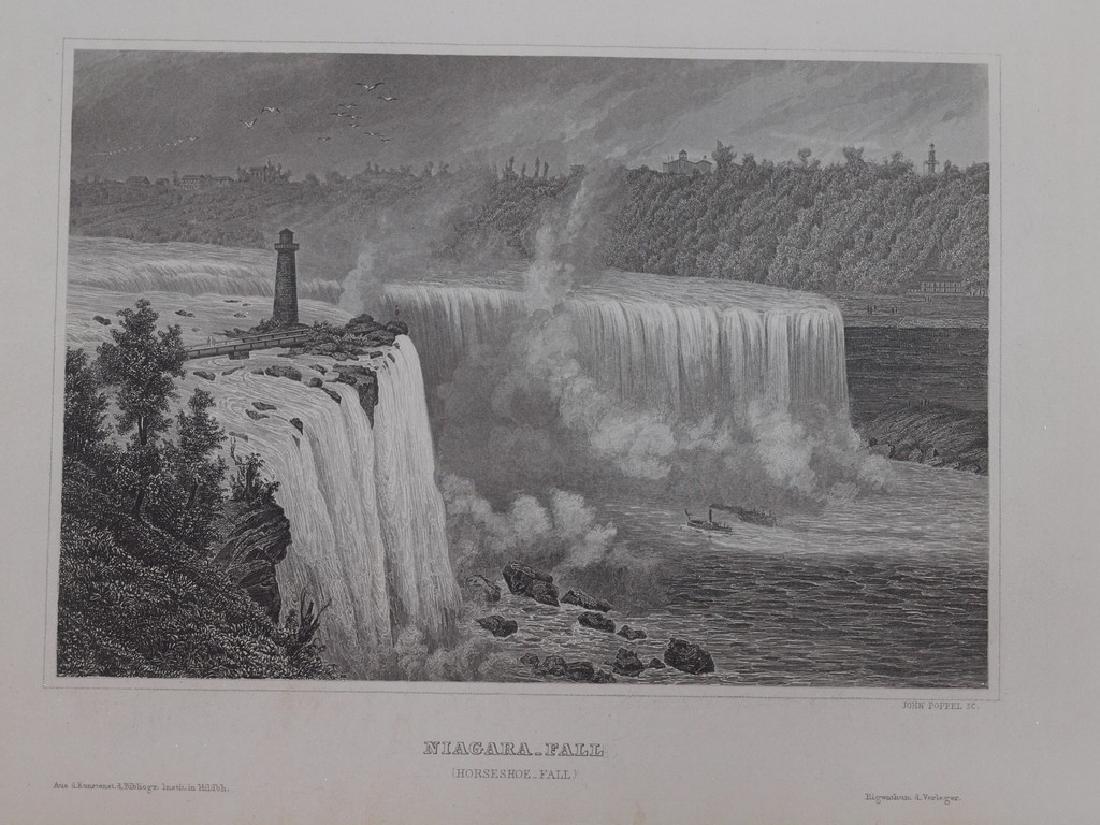 NIAGARA FALL (HORSESHOE FALL)  Bibliograph instit. In (1 of 2)