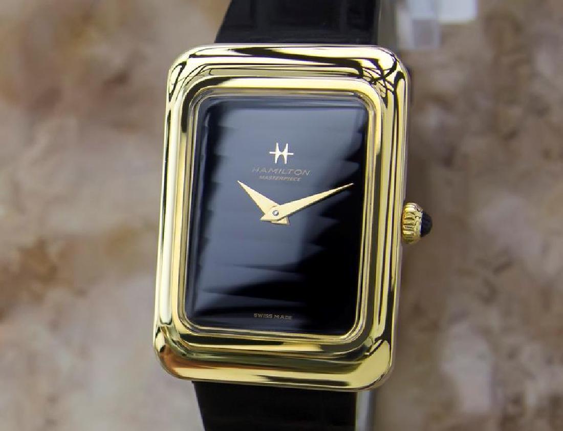 Hamilton Swiss Made Men's Manual 1970 Gold Plated (1 of 8)