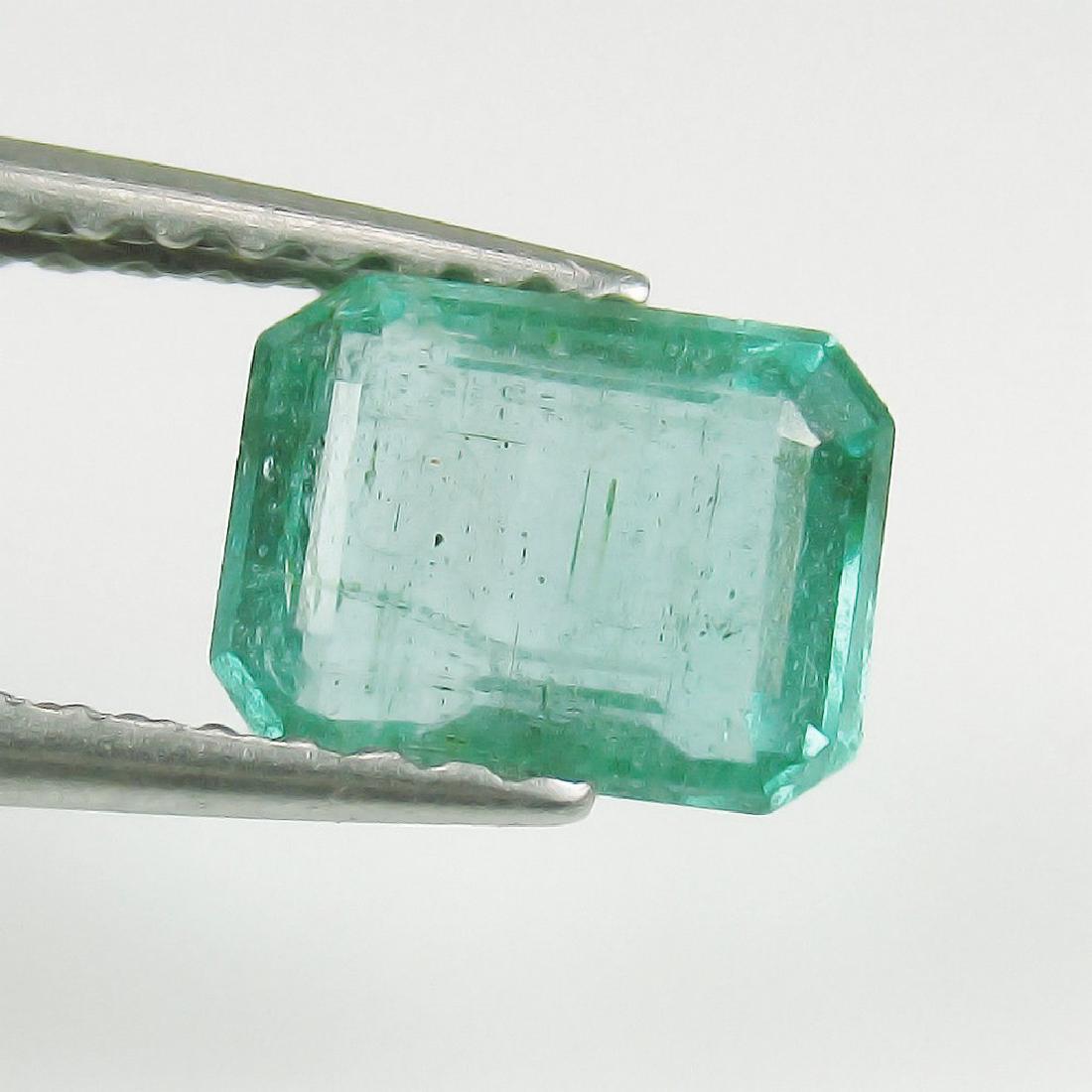 1.00 Carat Loose Zambian Emerald Octagon (1 of 2)