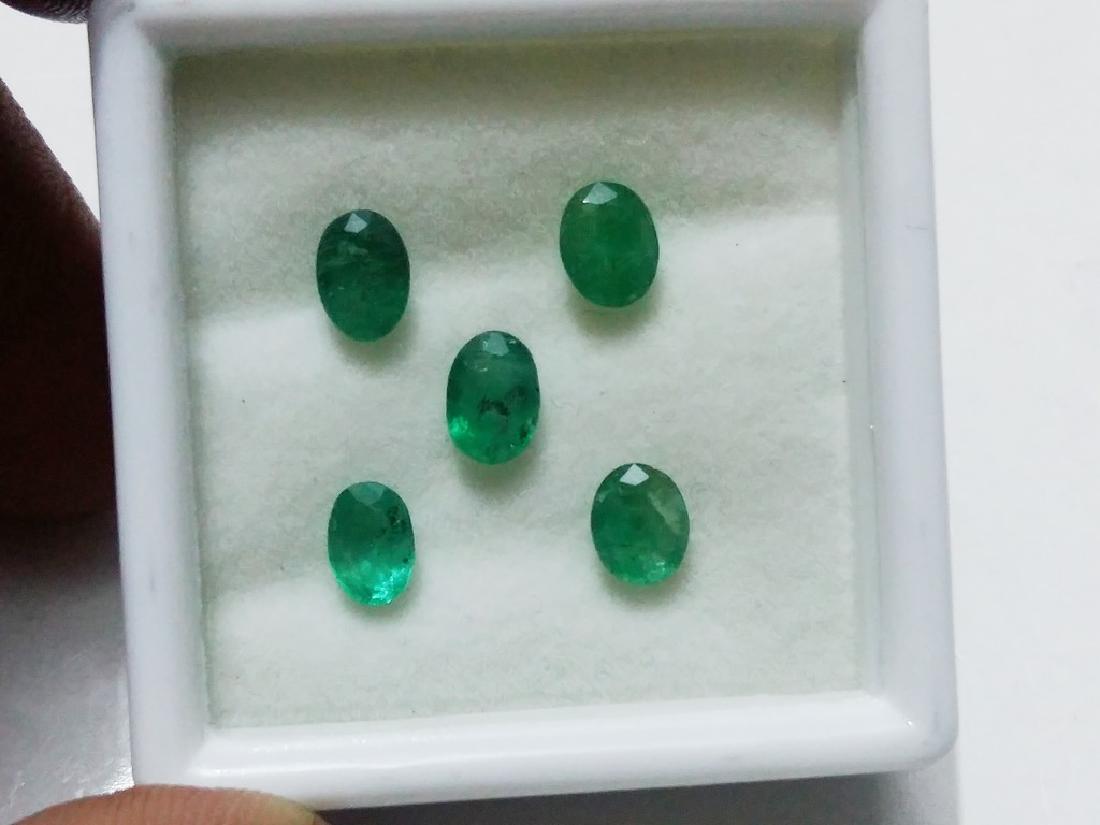 Natural Green Colombian Emerald Wholesale Lot: Item: Natural Green Colombian Emerald Wholesale Lot Gemstones: Emerald Carat Weights: 4.46 Size/Dimensions: 6 X 4 X3 AVG No. of Pcs: 8 Please note that this lot has a confidential reserve. When you le