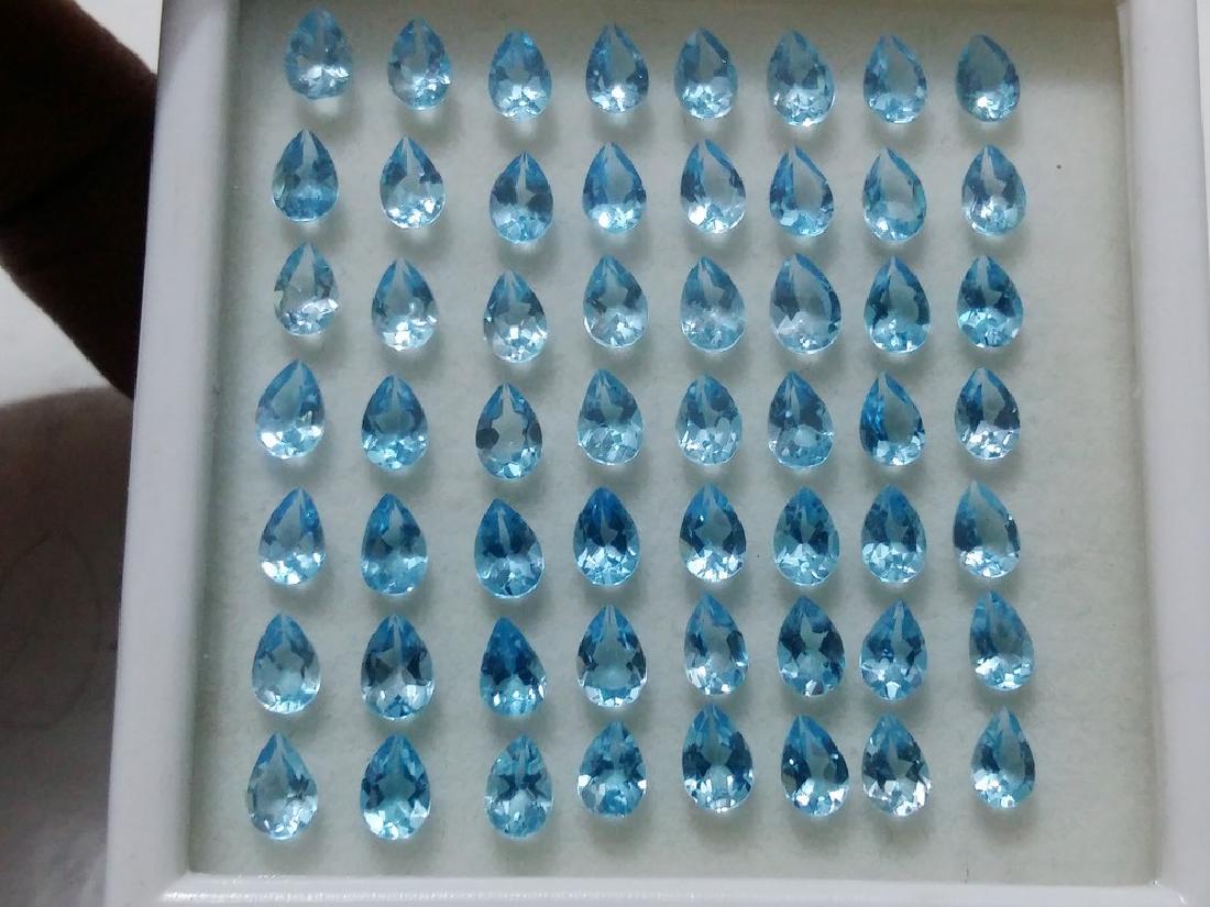 Natural Pear Shape Blue Topaz (1 of 2)