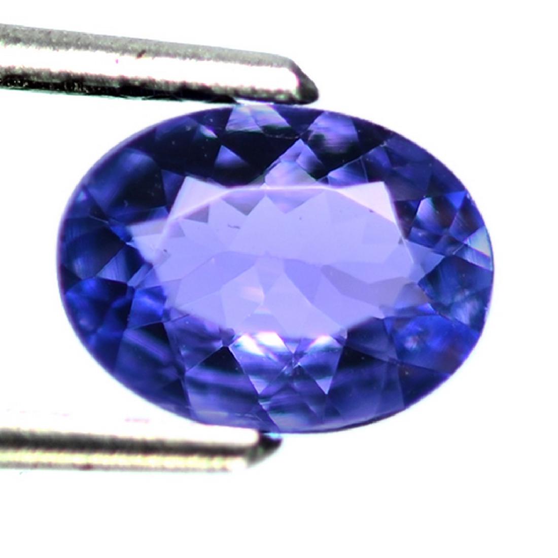 1.07 CTS NATURAL TANZANITE OVAL SHAPE GEMSTONES (1 of 3)