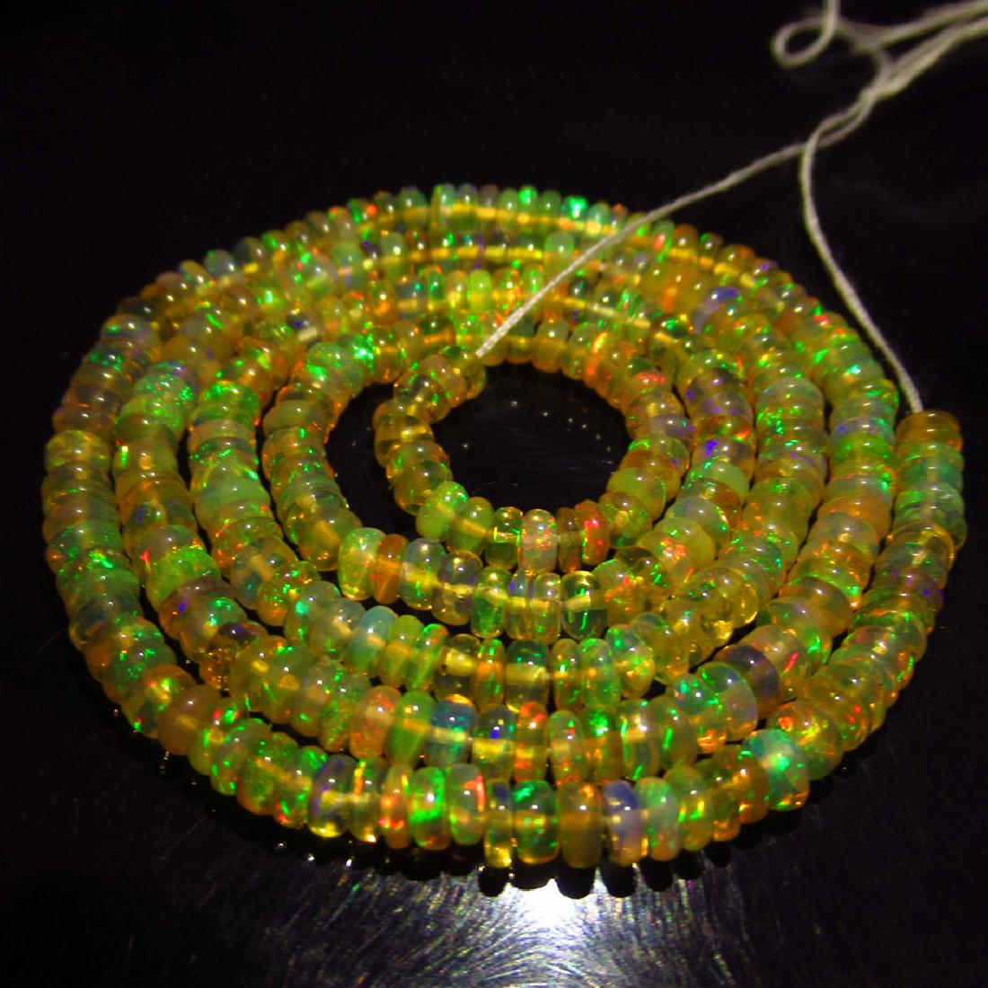 31.60 Carat 273 Drilled loose Fire Opal Beads Set (1 of 4)