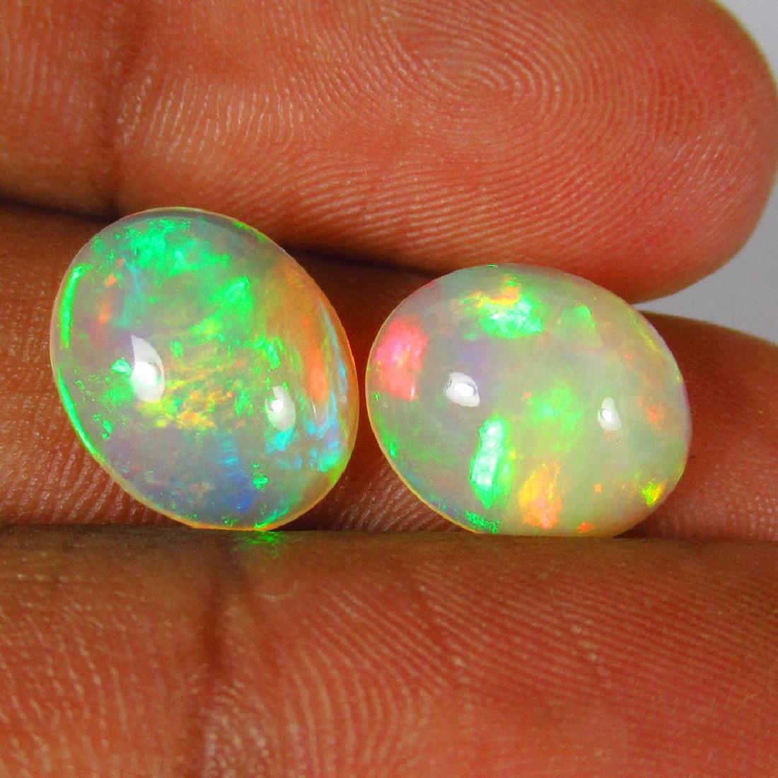 4.69 Carat Ethiopian Welo Opal Matching Pair (1 of 3)