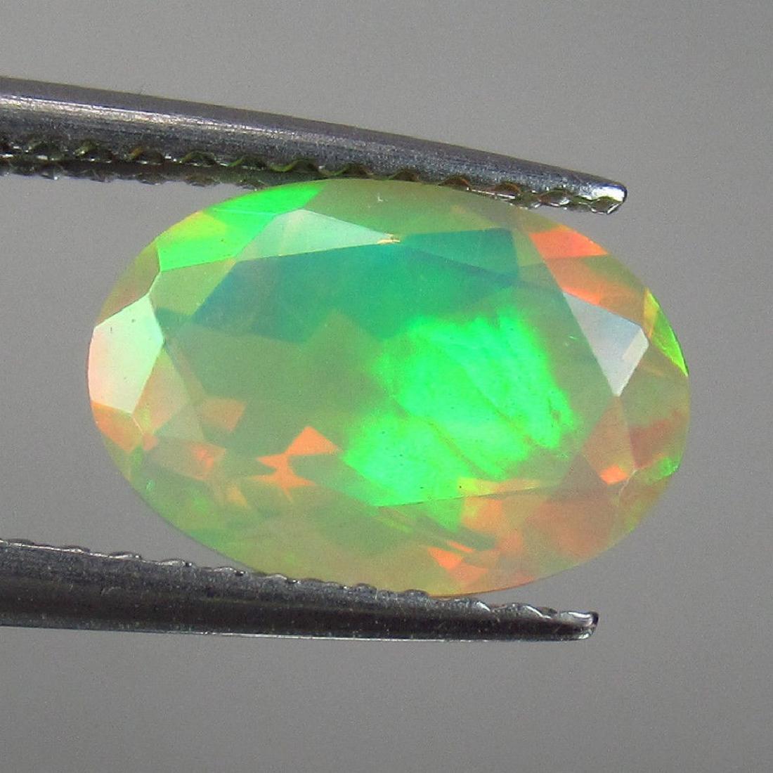 1.30 Carat Loose Ethiopian Faceted Opal (1 of 2)