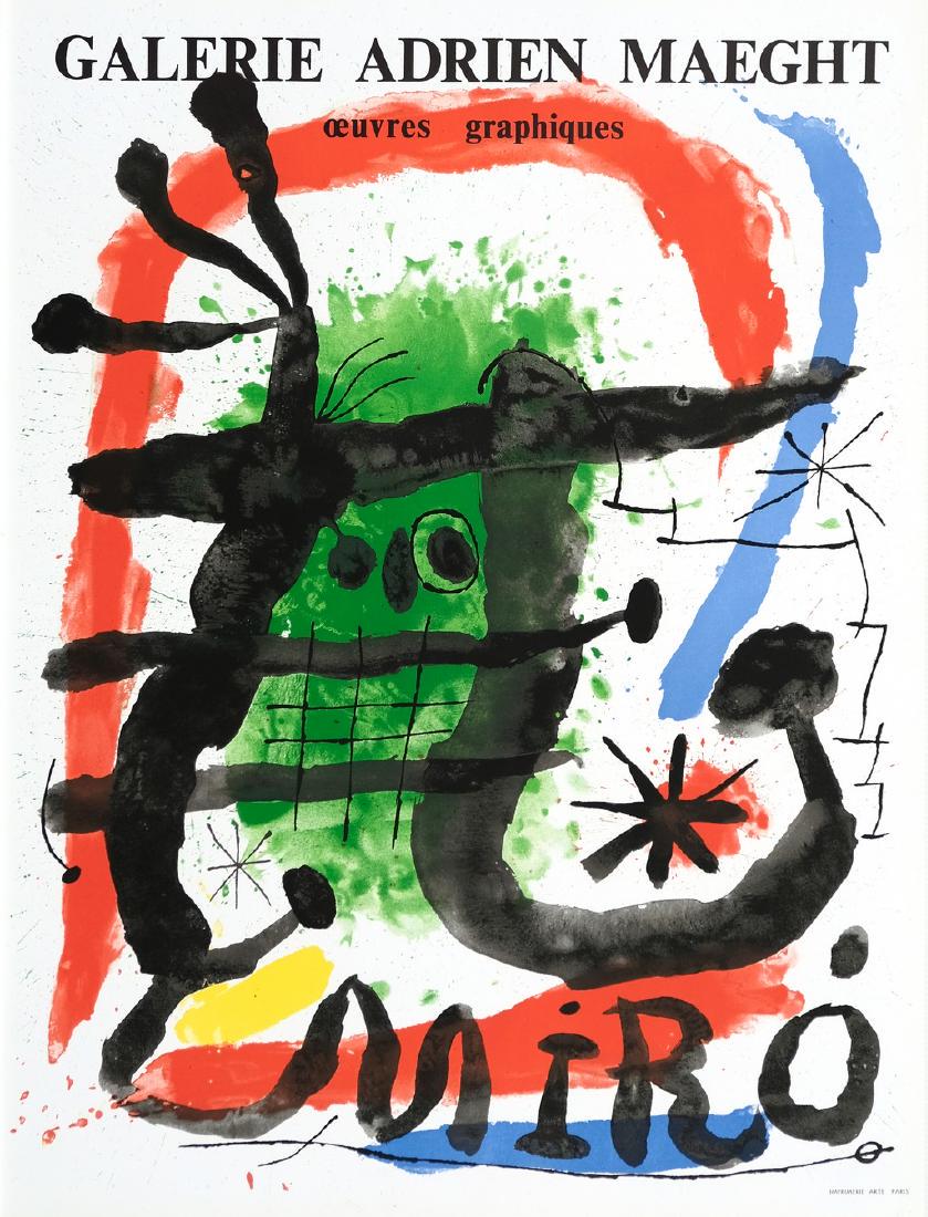 Joan Miro Oeuvres Graphiques Print (1 of 1)