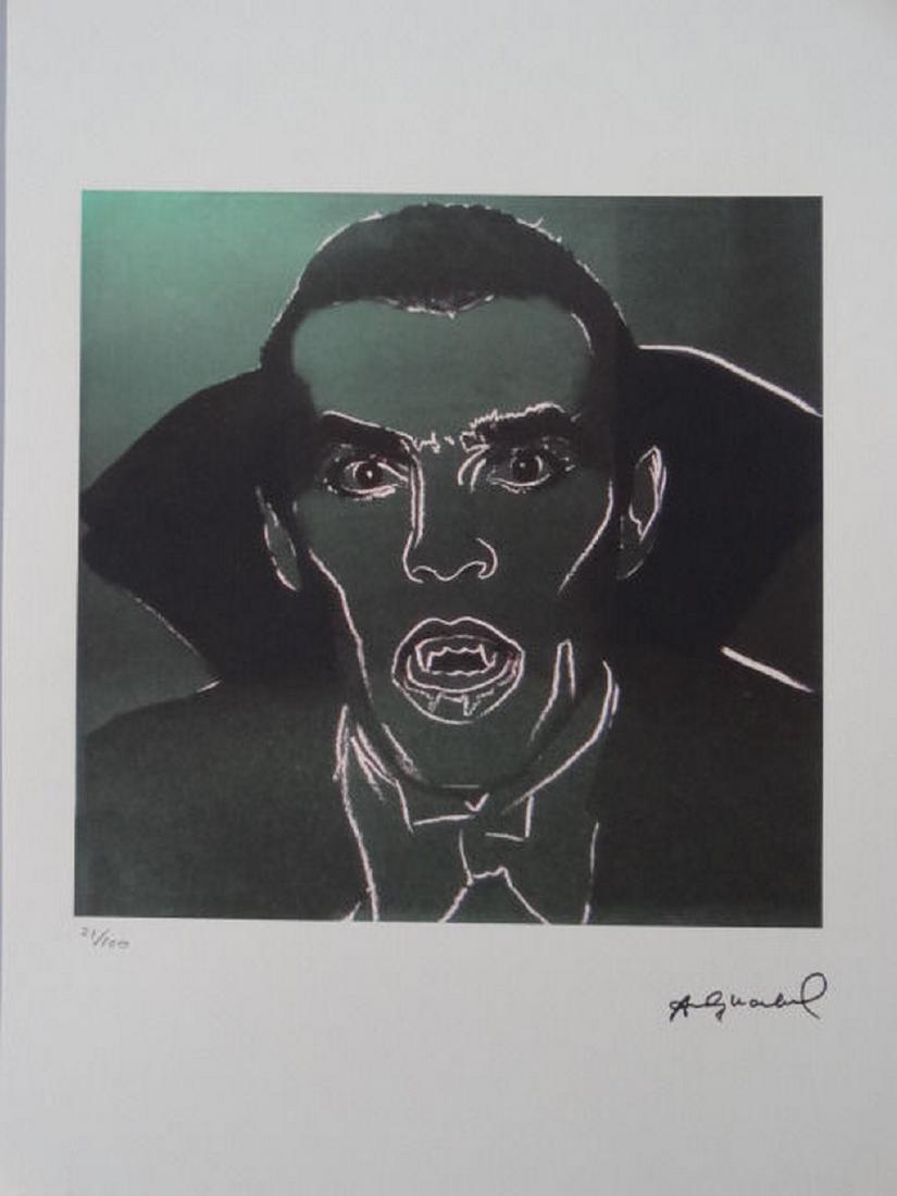 Andy Warhol, After Dracula Lithograph (1 of 8)