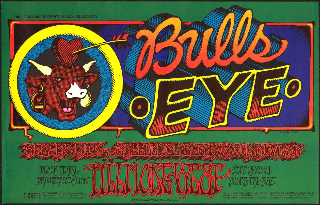 Scarce BG-137 Creedence Clearwater Revival Poster (1 of 1)