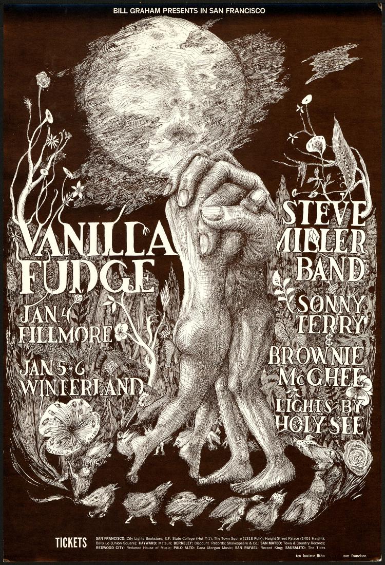 Wonderful BG-101 Vanilla Fudge Poster (1 of 1)