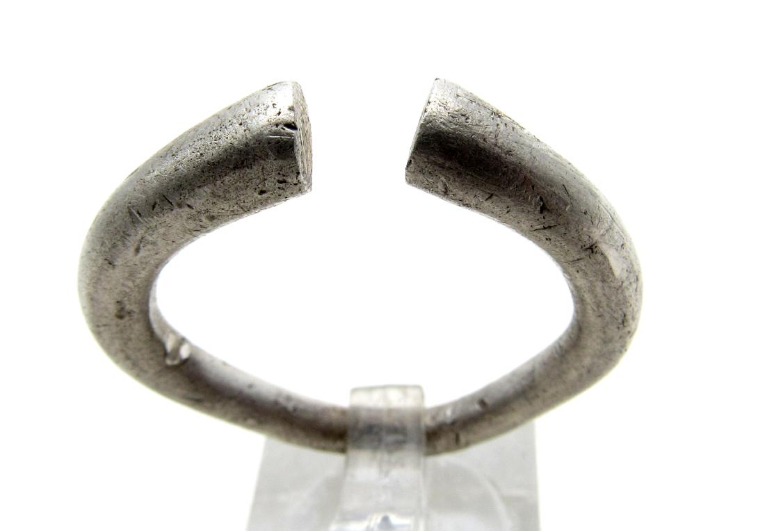 Large Medieval Viking Era Silver Ring (1 of 3)