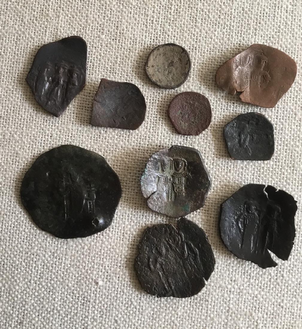 Byzantine group of 10 coins (1 of 1)