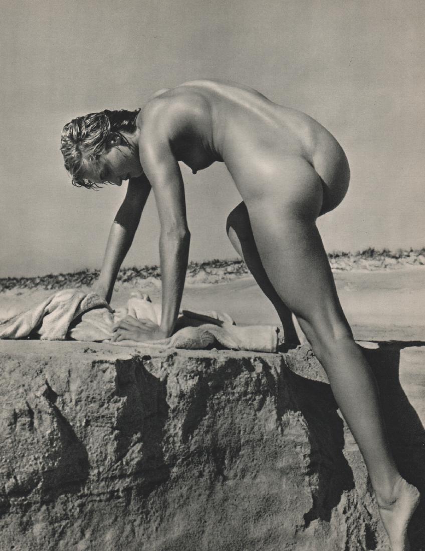 ANDRE DE DIENES - Nude: Artist: ANDRE DE DIENES Print Title: Nude Medium: Sheet-fed Gravure Printing Date: ca 1950's Printed: France Image size approx. 8.5 x 11 inches Andre De Dieneswas a Hungarian photographer, noted for h