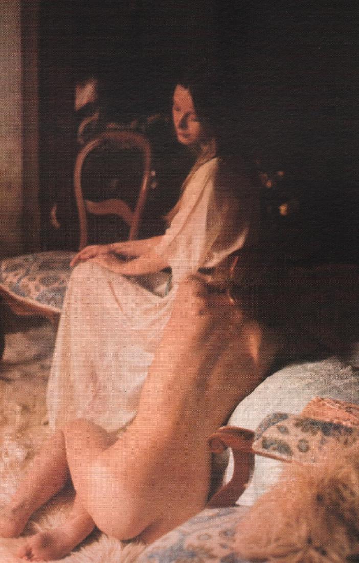 DAVID HAMILTON - Sister Twins: Artist: DAVID HAMILTON Print Title: Sister Twins Medium: Color Photo-Lithograph From a Limited Edition Folio (1140/2500) Printing Date: 1974 Printed: West Germany Image Size: approx. 3.5 x 5.5 inches 