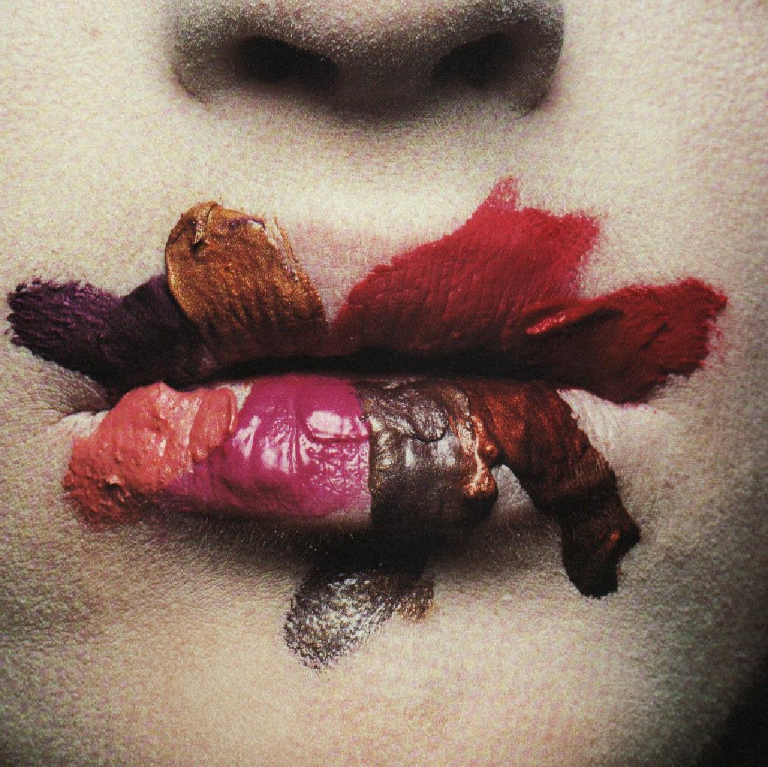 IRVING PENN - Mouth For L’Oreal, NY 1986: Artist: IRVING PENN Print Title: Mouth For L’Oreal, NY 1986. Medium: quad-tone Photoengraving Printed 1991 in the US Image size (inches) approx. 9 x 9” Irving Penn was an American photographer kno