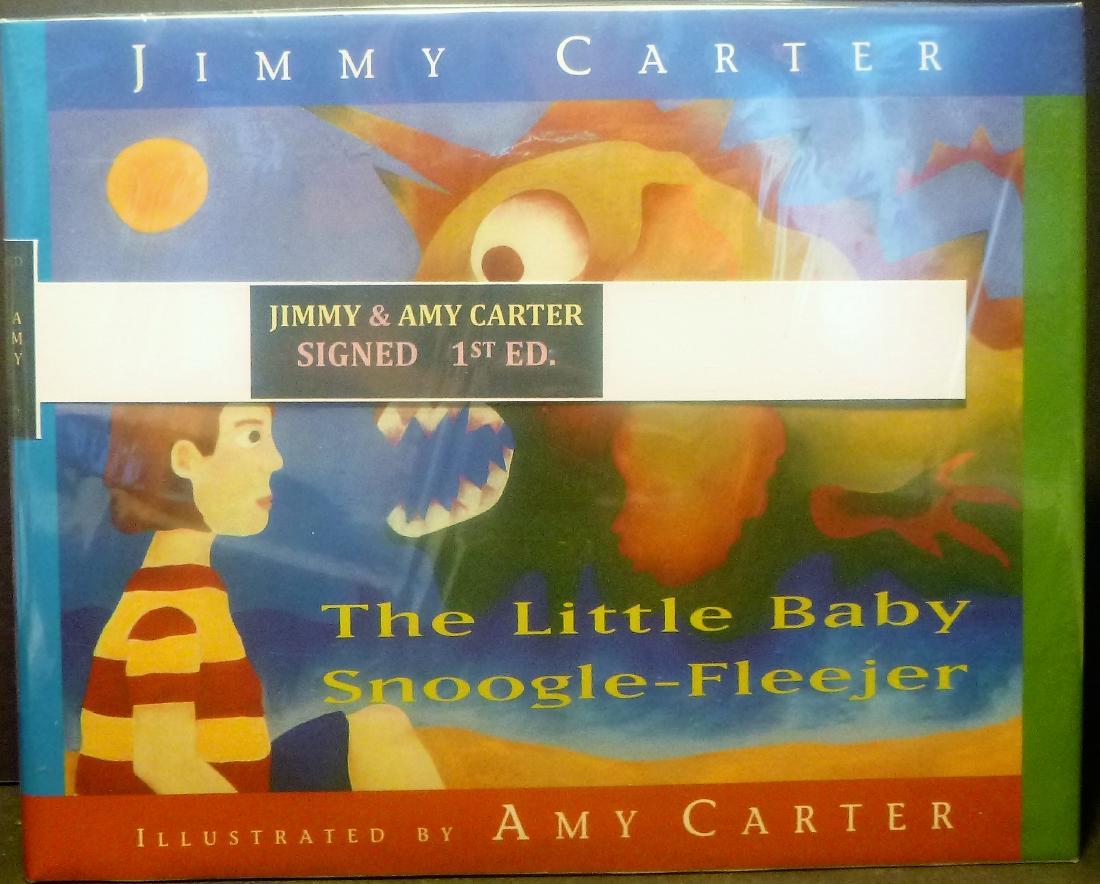 Little Baby Snoogle-Fleejer Jimmy & Amy Carter Signed (1 of 7)
