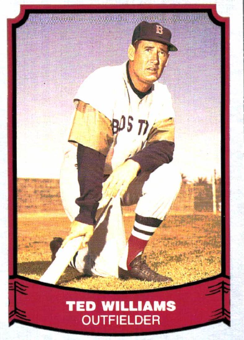 1988 Pacific Ted Williams Baseball Legends: 1988 Pacific Ted Williams Baseball Legends Please note that this lot has a confidential reserve. When you leave a bid in advance of the auction, submit your maximum. The bidder who has submitted the h