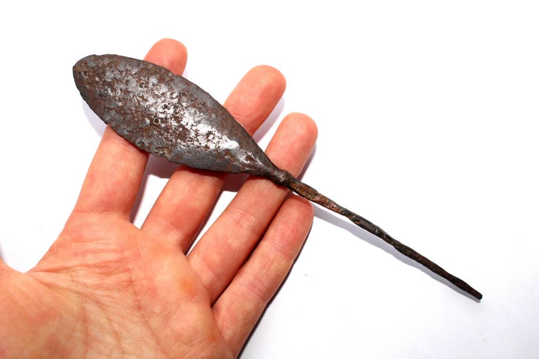 Medieval Iron Leaf Arrowhead (1 of 5)