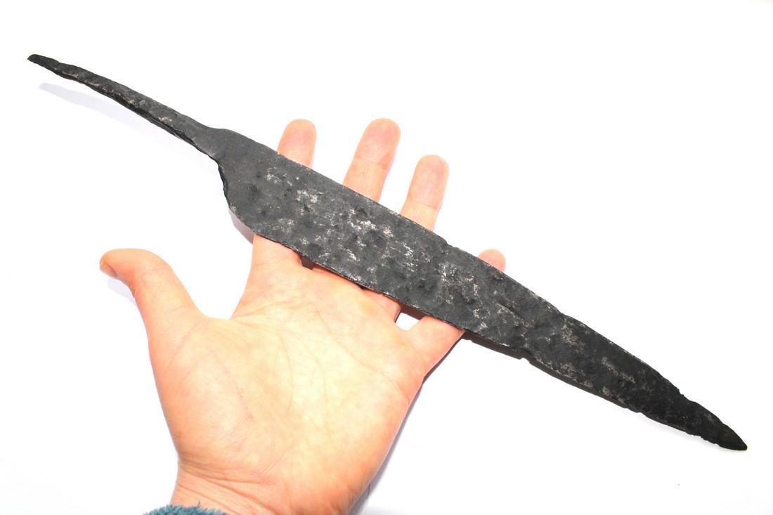 Medieval Khazar Iron Blade Knife Dagger (1 of 10)