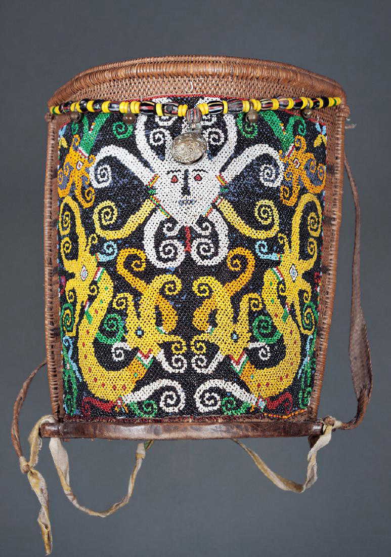 Borneo Dayak Beaded Baby Carrier Borneo Dayak Beaded Baby Carrier