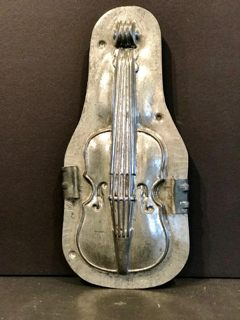 Stringed Instrument Chocolate Mold, Early 20th Century (1 of 2)