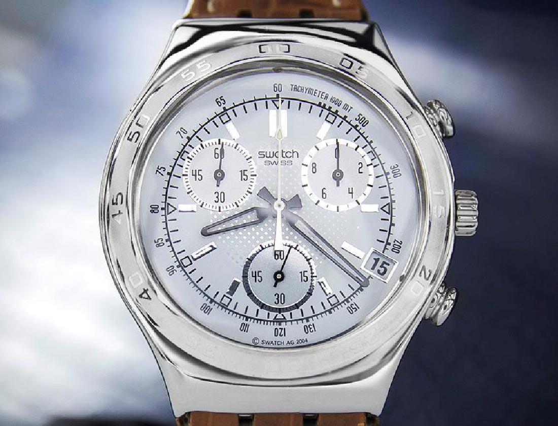 Swatch Irony Mens Stainless Steel Men's Swiss Made (1 of 9)