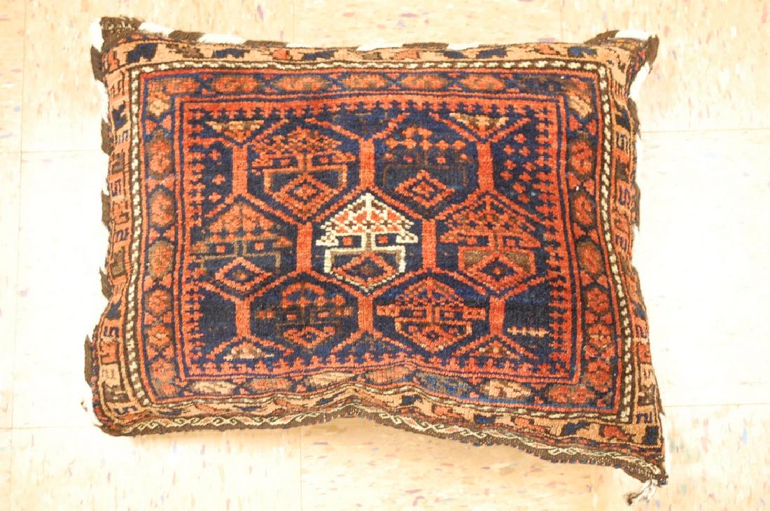Highly Detailed Fine Antique Caucasian Rug Pillow 1.5x2 (1 of 6)