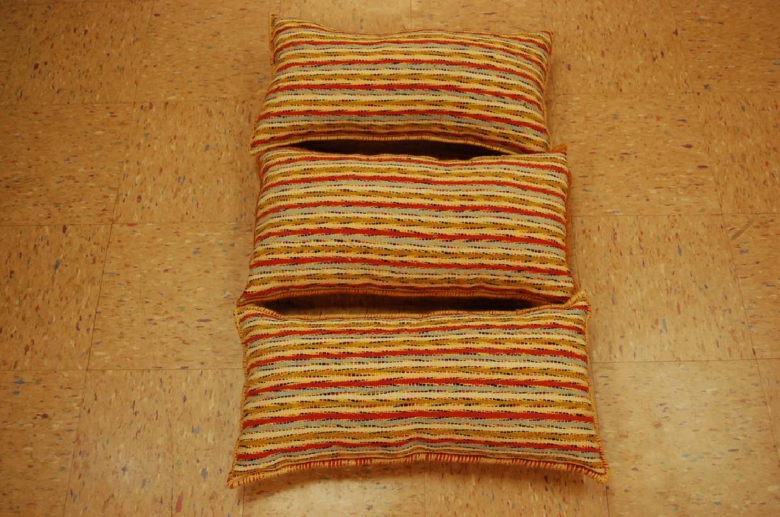 Vintage 3 Highly Detailed Fine Antique Rug Pillow 1.3x2 (1 of 5)