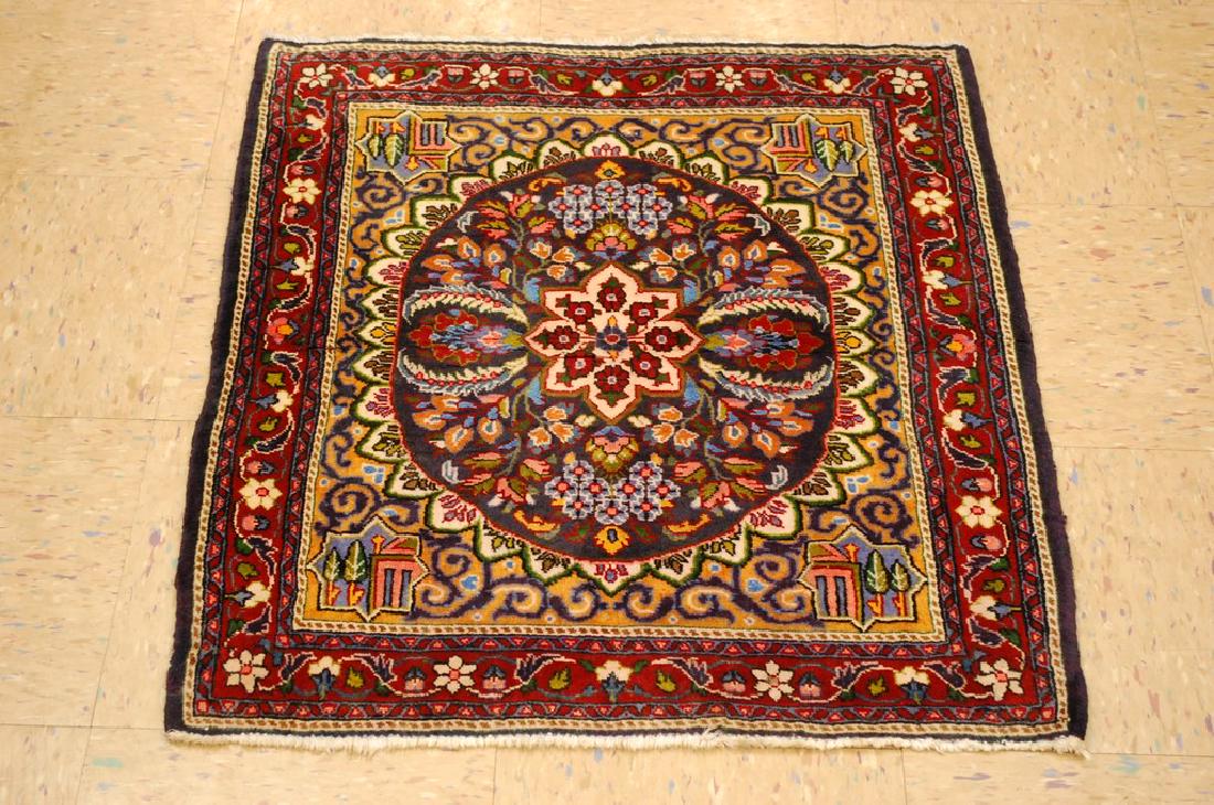 Vintage Persian Sarouk Rug 2.2x2.8 (1 of 7)