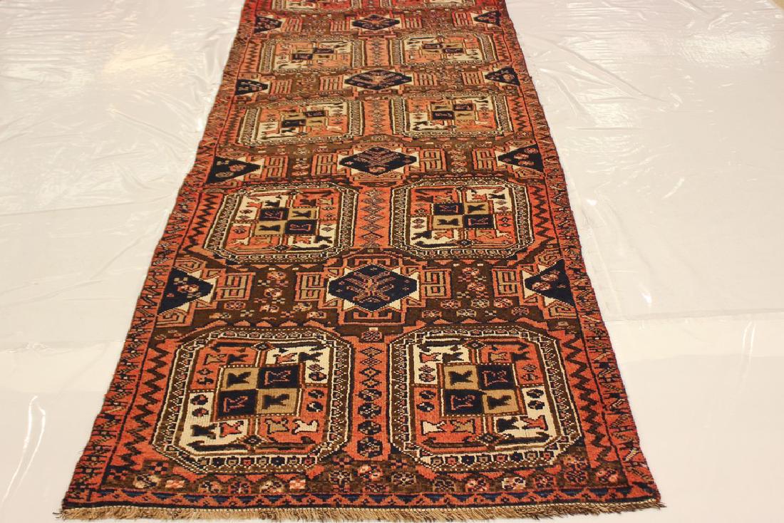 Antique Shiraz Rug 3.8x11.8 (1 of 9)