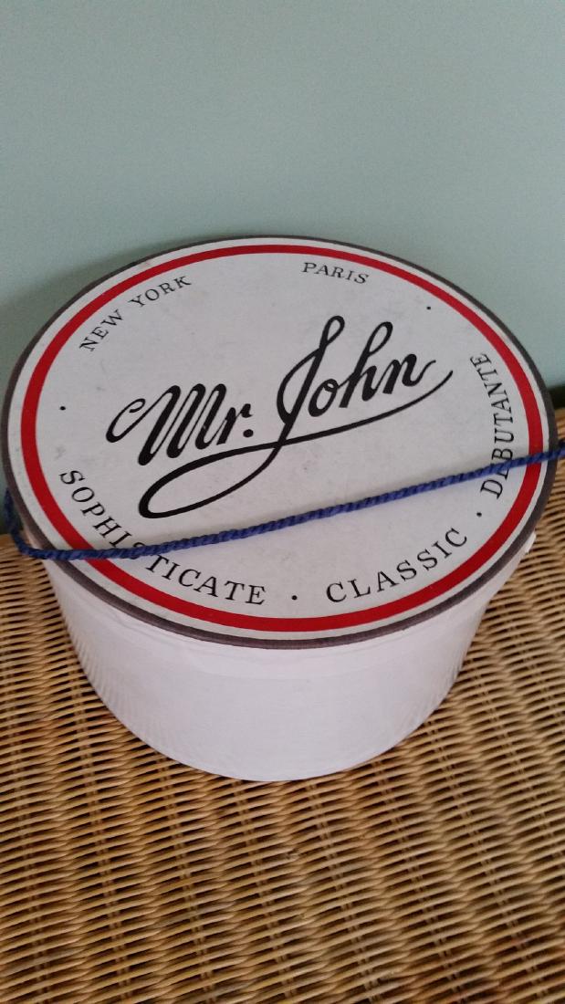 Vintage Mr. John Hat Box (1 of 2)