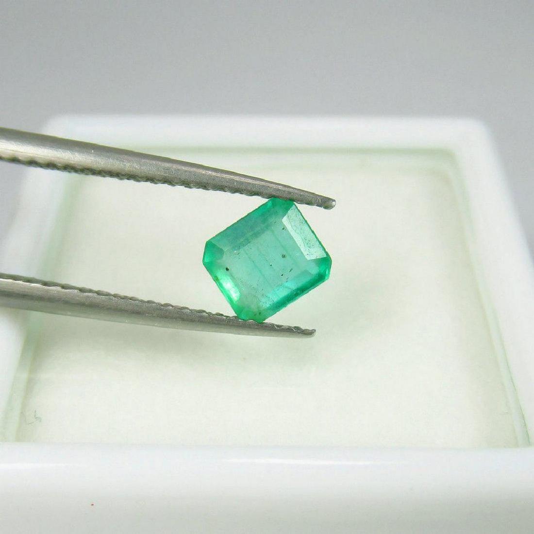 0.72 Ct Loose Zambian Emerald Octagon (1 of 2)