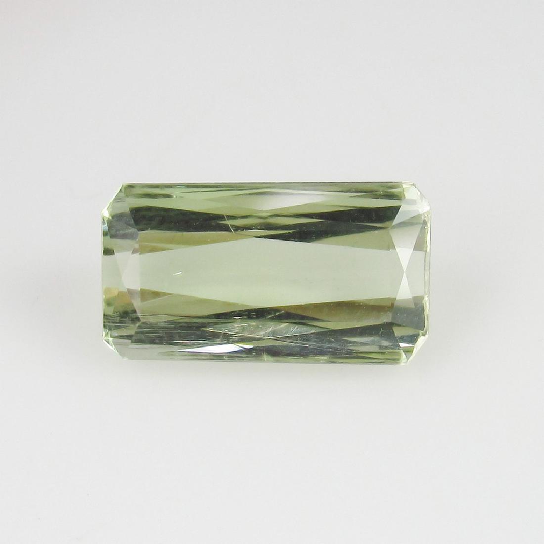 3.19 Ct Loose Green Beryl Octagon Princess cut (1 of 3)