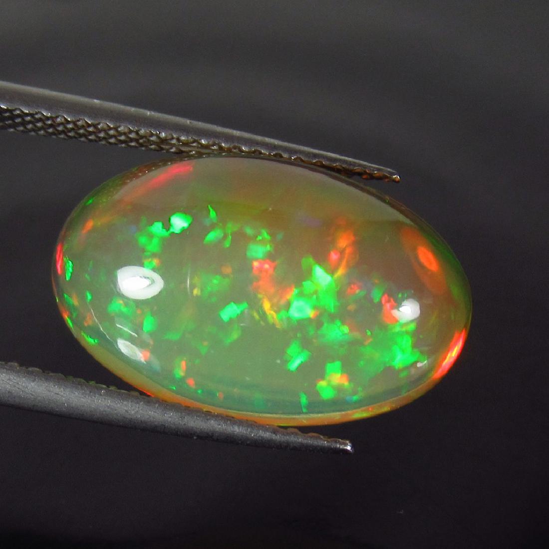 5.27 Ct Ethiopian Loose Oval Cabochon Opal (1 of 4)
