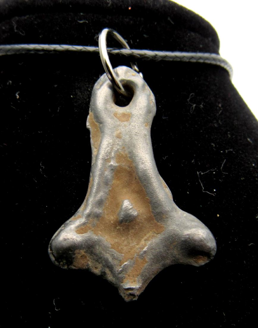 Medieval Viking Era Bronze Dragon Foot Pendant (1 of 2)