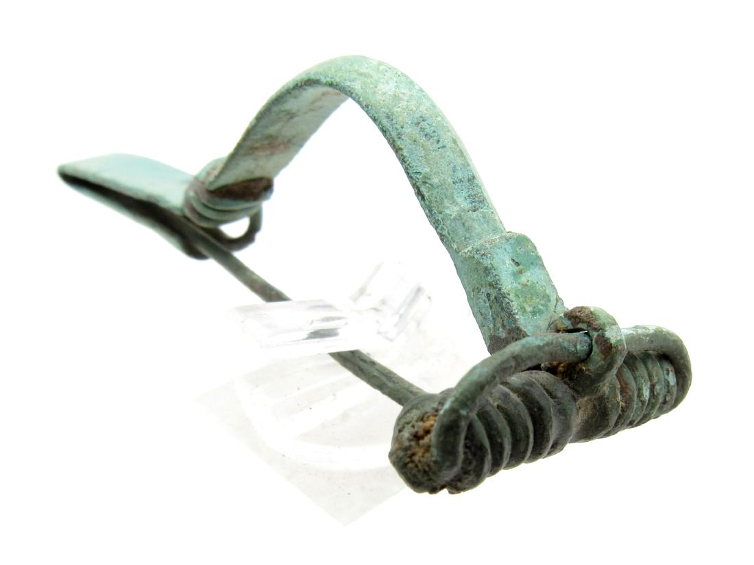 Ancient Roman Bronze Bow Brooch (1 of 3)