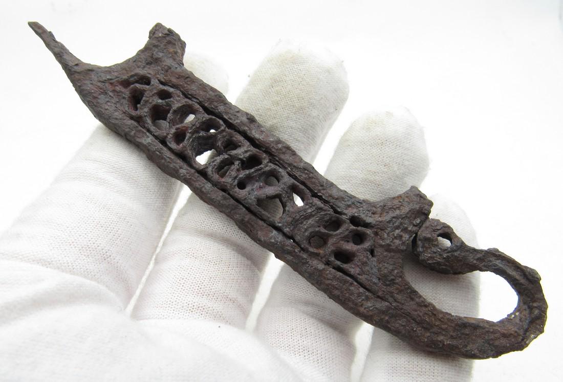 Rare Viking Fire Starter Shaped as Battle Ship (1 of 2)