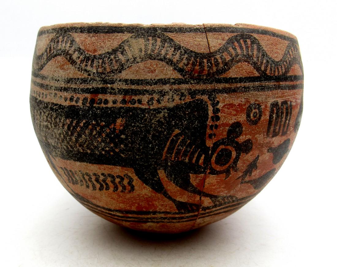 Ancient Indus Valley Bowl with Monkey Motif (1 of 4)