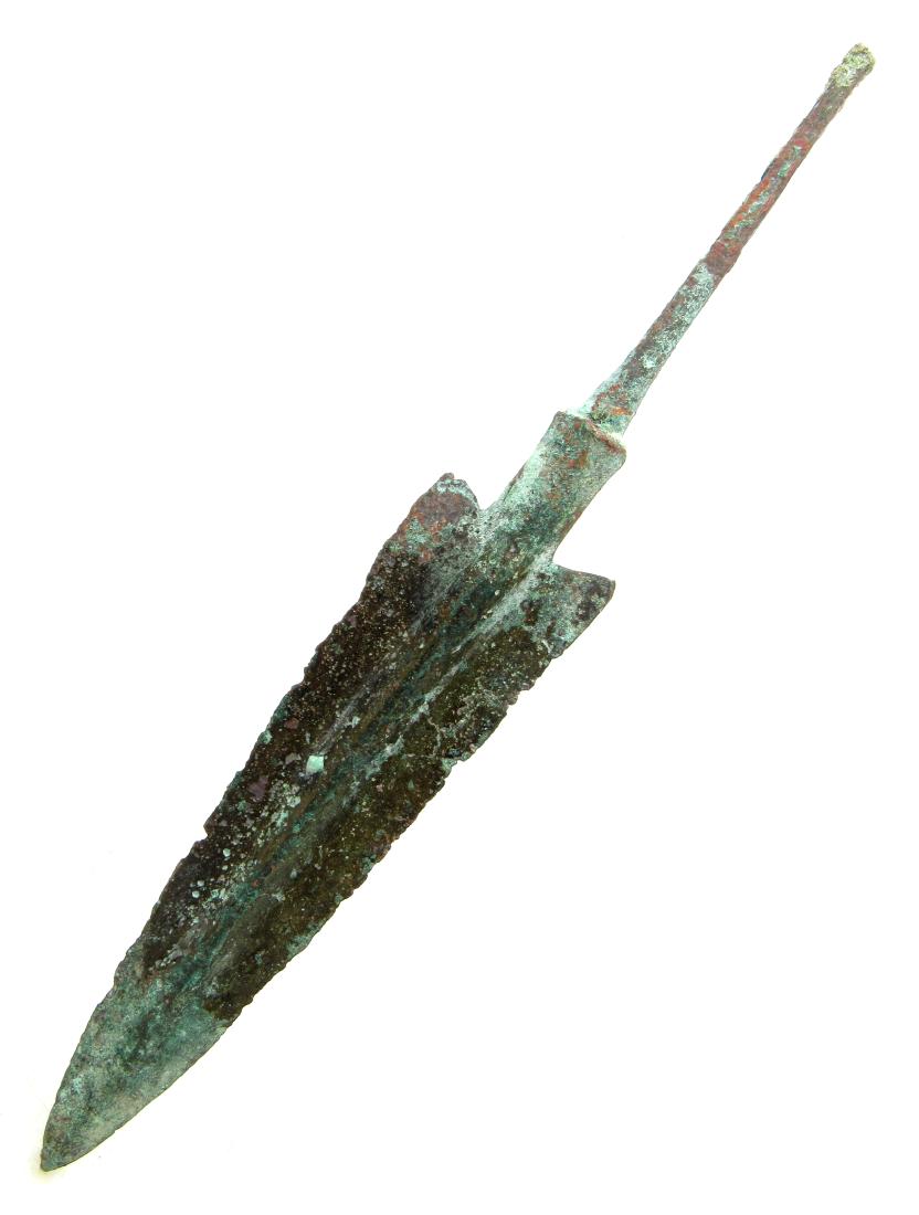 Ancient Bronze Age Spear Head (1 of 2)