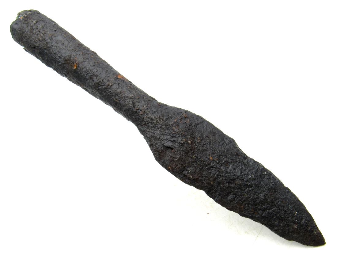 Medieval Viking Iron Socketed Spear Head (1 of 3)