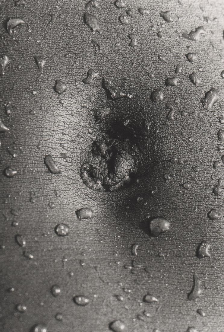 LUCIEN CLERGUE - Wet Navel: Artist: LUCIEN CLERGUE Print Title: Wet Navel, Abidjan, 1975 Medium: Photo-lithograph Printing Date: 1999 Printed in Germany Image Size: 5.5 X 8 inches Lucien Clergue August 14, 1934 – November 15, 
