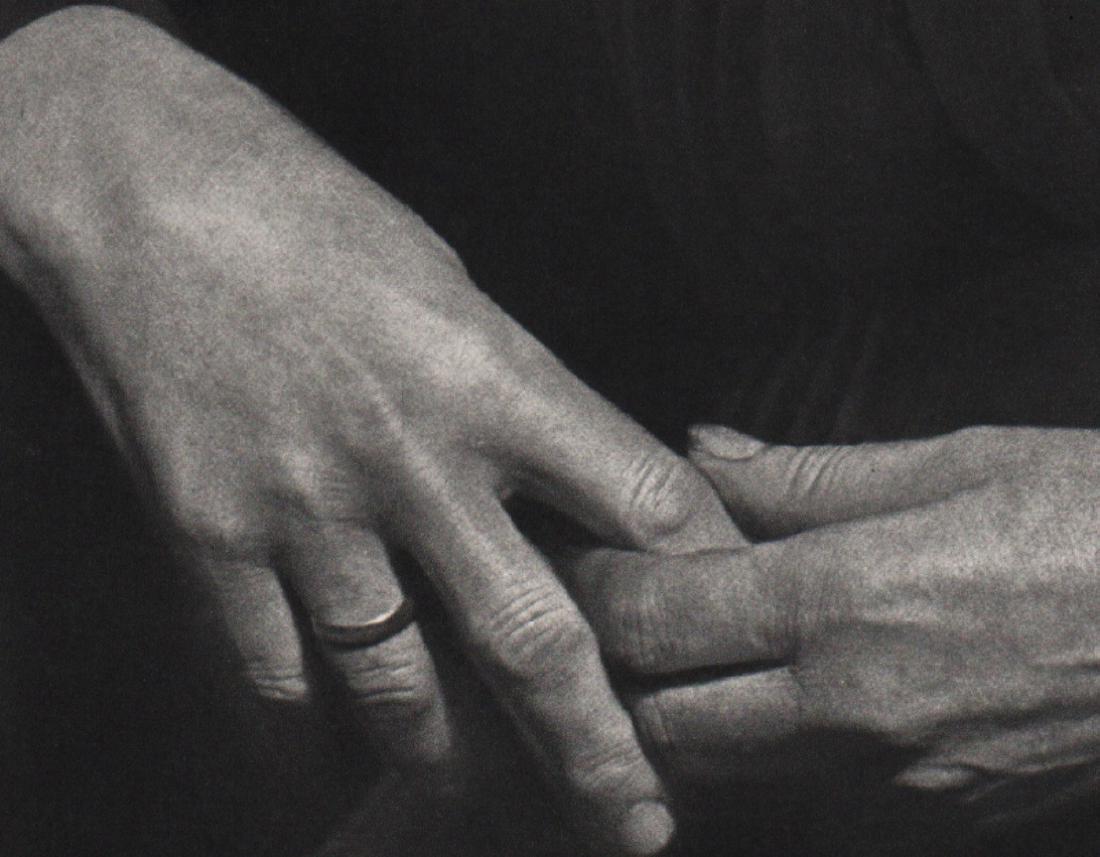 ANDRE KERTESZ - My Mother's Hands: Artist: ANDRE KERTESZ Print Title: My Mother's Hands, Budapest 1919 Medium: Sheet-Fed Gravure Printing Date: 1972 Printed in France Image size approx. 6.25 x 5 inches Andre Kertesz(1894-1985) born Ker